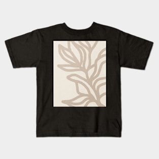 Neutral plant, Line art Kids T-Shirt